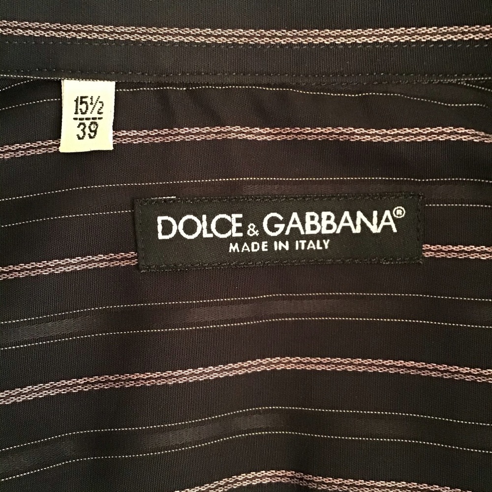 💙 DOLCE & GABBANA Men’s Tailored Shirt - Picture 2 of 7